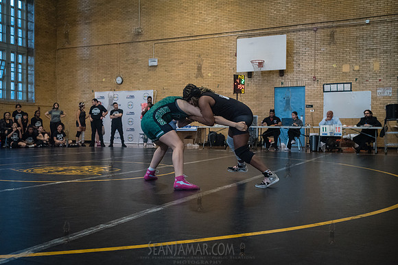 PSAL Girls Team Wrestling Championship - Grover Cleveland HS - N