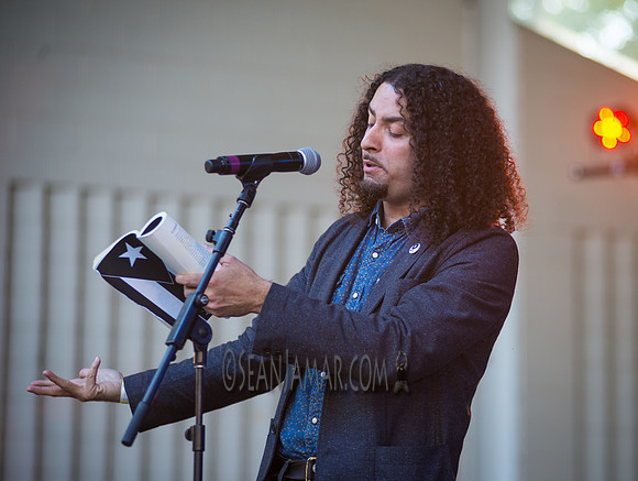 Bonafied Rojas - Def Poets A Reunion - Marcus Garvey Park - Harlem USA - 2017