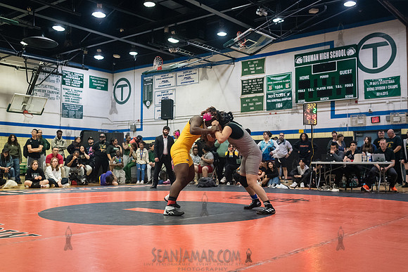 PSAL Girls Individual Championships - Harry S Truman HS - NYC -
