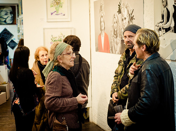 The Colors of Winter - Opening Reception - Ward Nasse Gallery - SoHo NYC - 2015