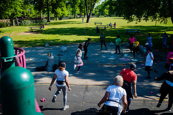 CPF Senior Walking - Springfield Park - NYC - 2024