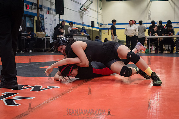 PSAL Girls Individual Championships - Harry S Truman HS - NYC -