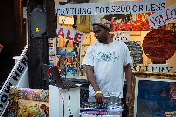 First Friday Pop Up Art Show & Music Showcase - Ward Nasse Gallery - SOHO NYC - Aug 2015