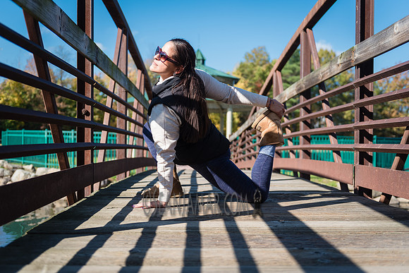 Onika Perez Yoga Lifestyle Shoot - Danherts Lake County Park - Garfield NJ - 2019