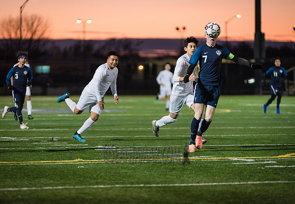 PSAL Boys Soccer Championship B - American Studies vs Middle College - Aviator Sports and Event Center - NYC - 2019