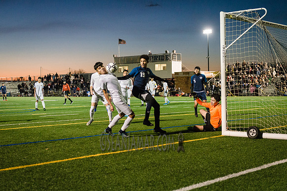 PSAL Boys Soccer Championship B - American Studies vs Middle College - Aviator Sports and Event Center - NYC - 2019