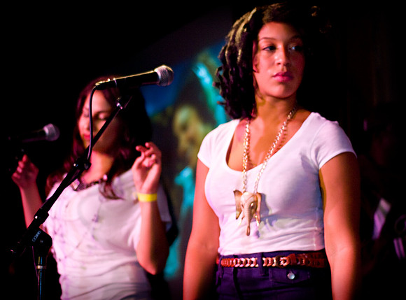 Slick Rick w/ The Lifted Crew (Erin Boyd & Yvette Rovira) @ BB Kings NYC 11-12-2010