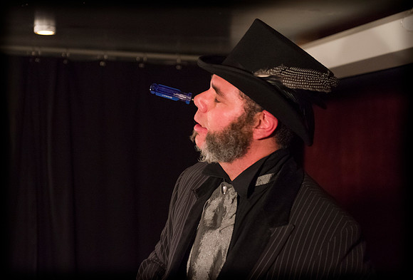 Coney Island Strongman - NY Pinup Club - December Burlesque
