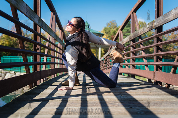 Onika Perez Yoga Lifestyle Shoot - Danherts Lake County Park - Garfield NJ - 2019