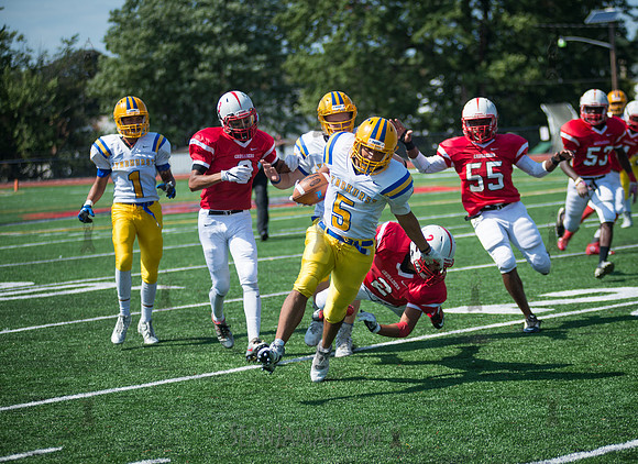 2016-09-17 Elmwood Park vs Lyndhurst - Varsity Football - Elmwood Park NJ
