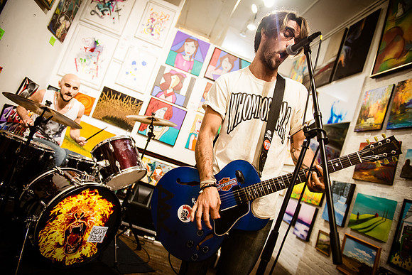 Bobbyrock - First Friday Pop Up Art Show & Music Showcase - Ward Nasse Gallery - SOHO NYC - April 2015