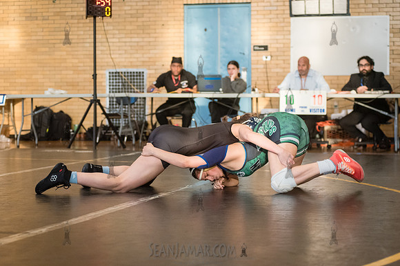 PSAL Girls Team Wrestling Championship - Grover Cleveland HS - N