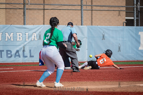 PSAL Softball Battle of the Boroughs - Columbia U Athletic Field - NYC - 2024