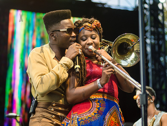 Cimafunk - NYC SummerStage - La India - Rumsey Playfield Central Park - NYC - 2019