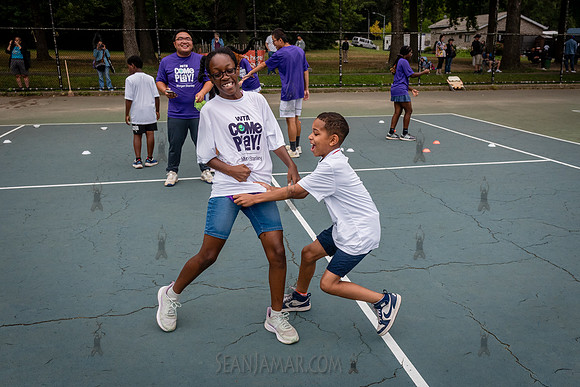 CPF Play - WTA + Morgan Stanley Come To Play Clinic - Cunningham