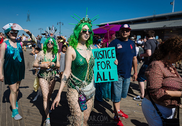 Coney Island Mermaid Day Parade - Coney Island NYC - 218