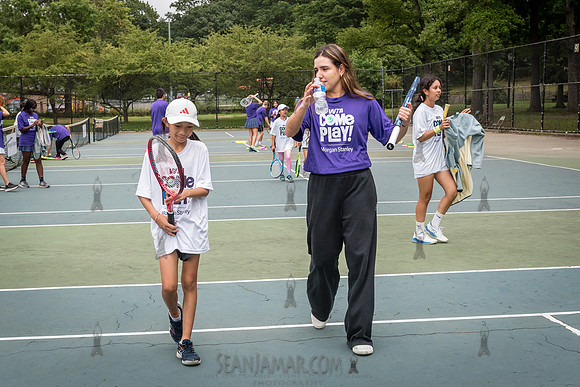 CPF Play - WTA + Morgan Stanley Come To Play Clinic - Cunningham