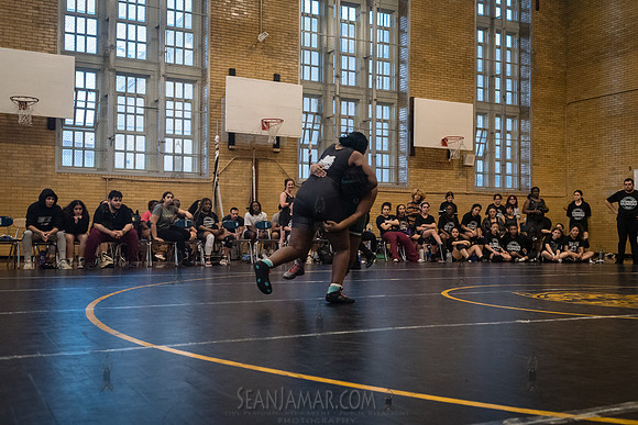 PSAL Girls Team Wrestling Championship - Grover Cleveland HS - N