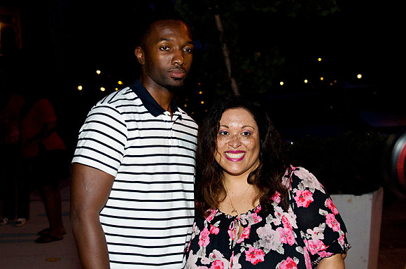 Jamie Hector (actor) & Kimberly 'Butta' Hines (E.I.C. of Soulbounce.com)