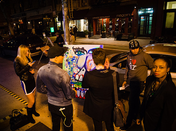 First Friday Pop Up Art Show & Music Showcase - Ward Nasse Gallery - SOHO NYC - May 2015