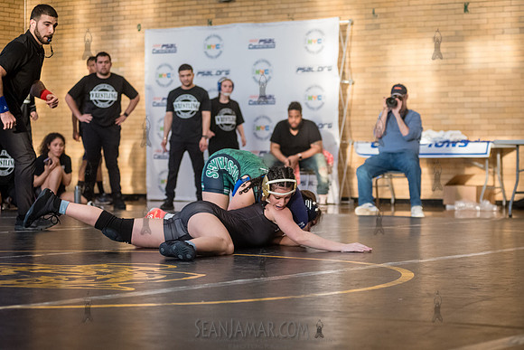 PSAL Girls Team Wrestling Championship - Grover Cleveland HS - N