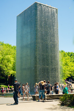 Crown Fountain - Adventure Day - Chicago Illinois - 2016