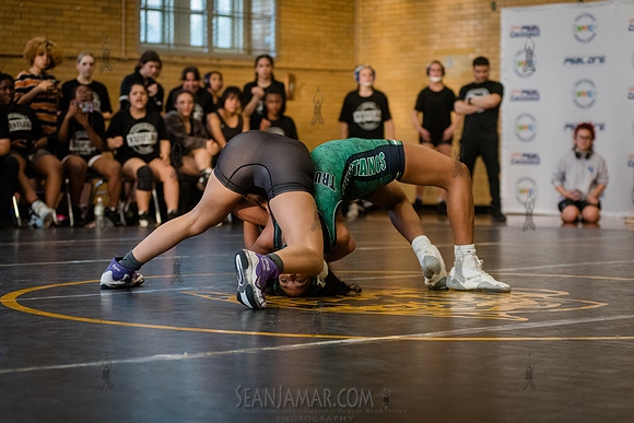 PSAL Girls Team Wrestling Championship - Grover Cleveland HS - N