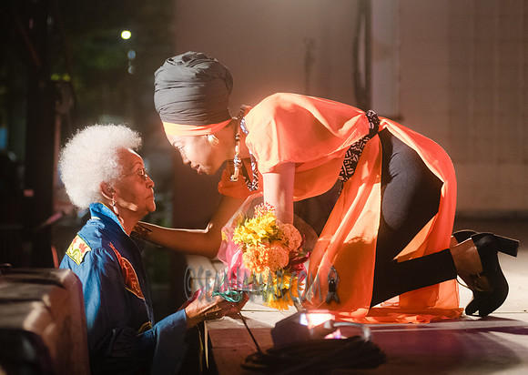 NYC SummerStage - CPJF Jazzmeia Horn and Her Noble Force - Marcus Garvey Park - NYC - 2022