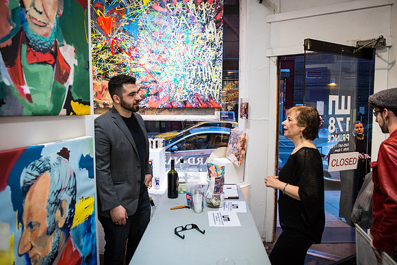 First Friday Pop Up Art Show & Music Showcase - Ward Nasse Gallery - SOHO NYC - May 2015
