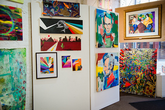 First Friday Pop Up Art Show & Music Showcase - Ward Nasse Gallery - SOHO NYC - May 2015