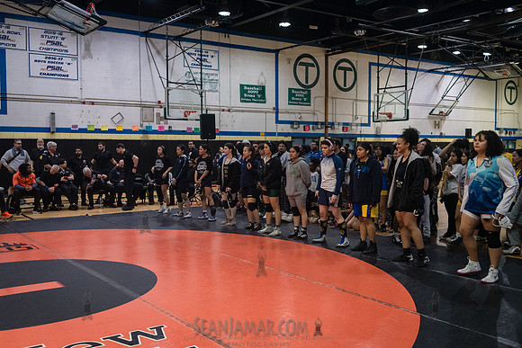 PSAL Girls Individual Championships - Harry S Truman HS - NYC -