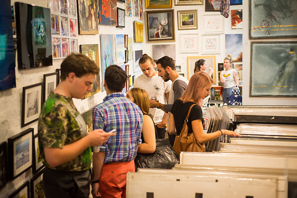First Friday Pop Up Art Show & Music Showcase - Ward Nasse Gallery - SOHO NYC - Aug 2015