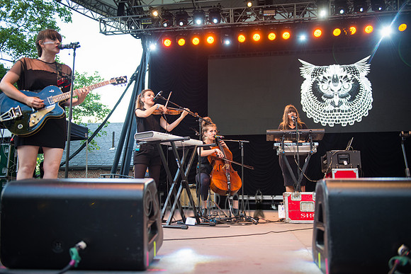 Yael Naim - Fete de la Musique - Rumsey Playfield Central Park - NYC - 2016