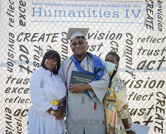 New Visions Charter HS for the Humanities IV - Graduation - Rockaway Park NY - 2021