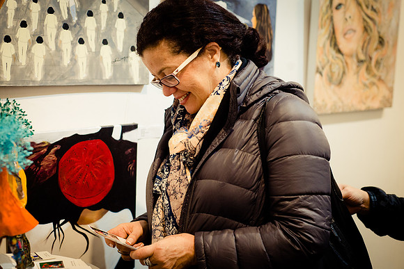 The Colors of Winter - Opening Reception - Ward Nasse Gallery - SoHo NYC - 2015