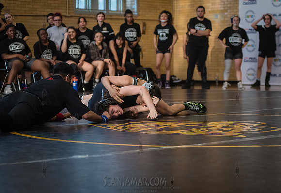PSAL Girls Team Wrestling Championship - Grover Cleveland HS - N