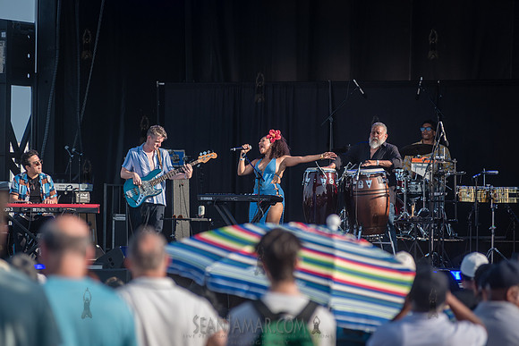 Linda EPO - NYC SummerStage - La Sonora Poncena - Stapleton Wate