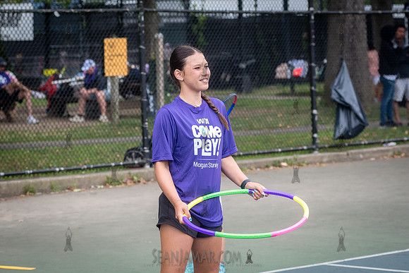 CPF Play - WTA + Morgan Stanley Come To Play Clinic - Cunningham