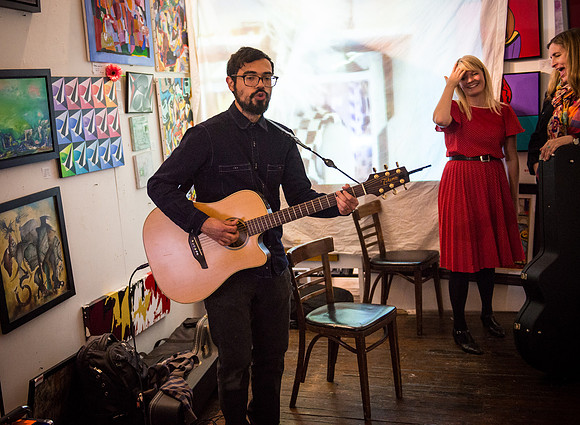First Friday Pop Up Art Show & Music Showcase - Ward Nasse Gallery - SOHO NYC - May 2015
