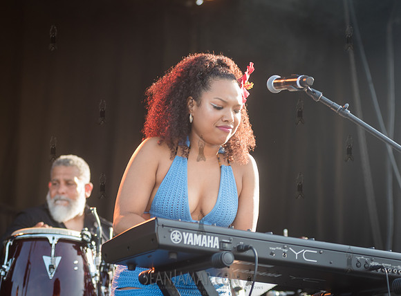 Linda EPO - NYC SummerStage - La Sonora Poncena - Stapleton Wate