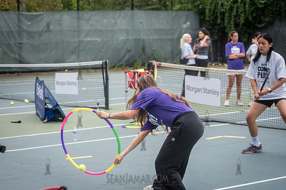CPF Play - WTA + Morgan Stanley Come To Play Clinic - Cunningham