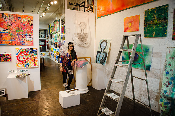First Friday Pop Up Art Show & Music Showcase - Ward Nasse Gallery - SOHO NYC - May 2015