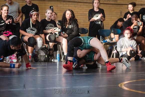 PSAL Girls Team Wrestling Championship - Grover Cleveland HS - N