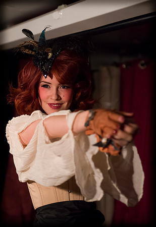 Hazel Honeysuckle - NY Pinup Club - December Burlesque