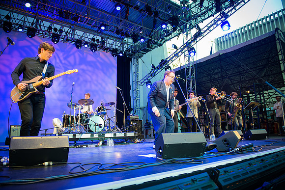 St. Paul and The Broken Bones - Damrosch Park Bandshell Lincoln Center - NYC - 2014
