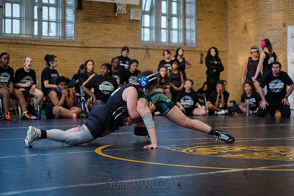 PSAL Girls Team Wrestling Championship - Grover Cleveland HS - N