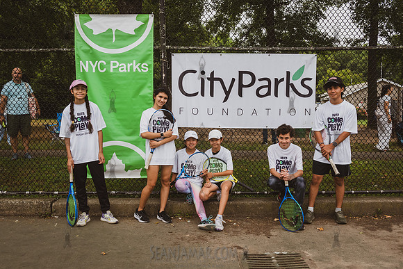 CPF Play - WTA + Morgan Stanley Come To Play Clinic - Cunningham