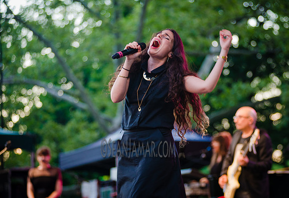 Yael Naim - Fete de la Musique - Rumsey Playfield Central Park - NYC - 2016