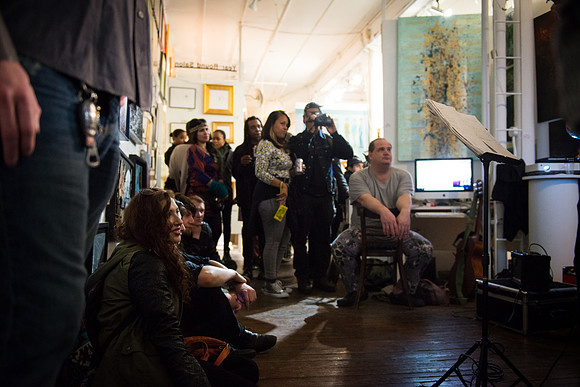 First Friday Pop Up Art Show & Music Showcase - Ward Nasse Gallery - SOHO NYC - May 2015