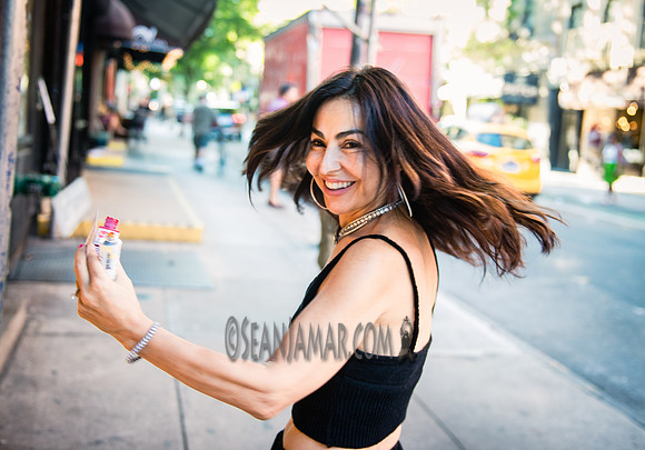 Gigi Paints - LIfestyle Shoot - Ward Nasse Gallery - SoHo NYC - 2016